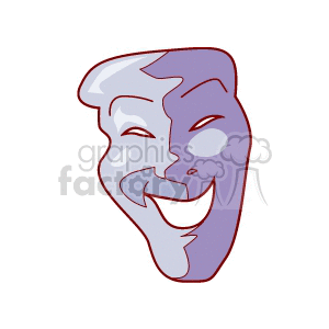 Theater Drama Masks - Comedy and Tragedy Symbols