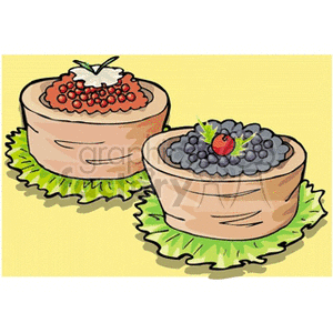 Fruit Dessert Bowls