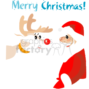 christmas xmas santa+claus stamp reindeer snow winter merry Holidays Rudolph the red nosed