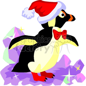 Festive Christmas Penguin