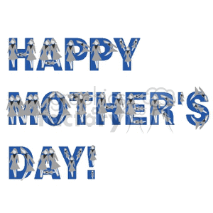 Stylized Happy Mother's Day