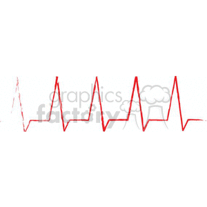 Heart beat lines