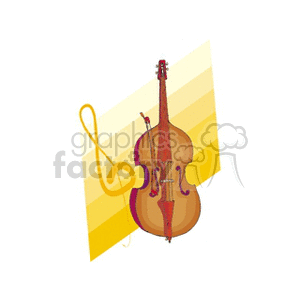 Cello and Treble Clef Music