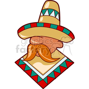 mexican man wearing a sombrero