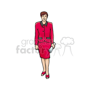 Woman in Business Suit