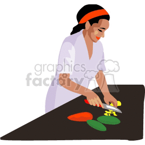 Woman chef