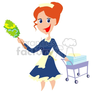 housemaid clipart school