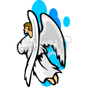 A Winged Angel in White Going Away