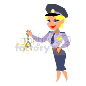 female police