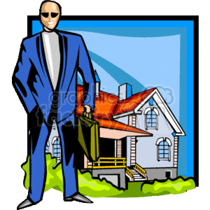 Agent Selling Houses in Real Estate Industry