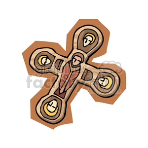 Stylized Religious Cross