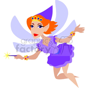 Fantasy Fairy with Orange-Haired Fairy