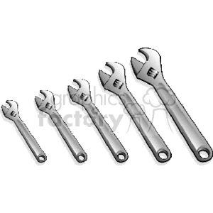 Crescent wrench set