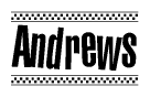 Andrews Checkered Flag Design