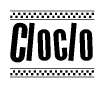 Cloclo Checkered Flag Design