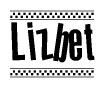 Lizbet Checkered Flag Design