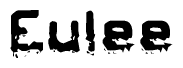 The image contains the word Eulee in a stylized font with a static looking effect at the bottom of the words