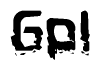The image contains the word Gpl in a stylized font with a static looking effect at the bottom of the words