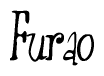 The image is of the word Furao stylized in a cursive script.