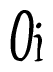 The image is of the word Oi stylized in a cursive script.