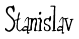 The image is a stylized text or script that reads 'Stanislav' in a cursive or calligraphic font.