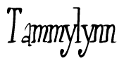 The image is a stylized text or script that reads 'Tammylynn' in a cursive or calligraphic font.