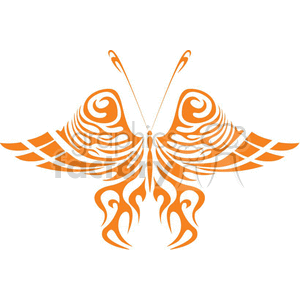 Orange arthropod tribal