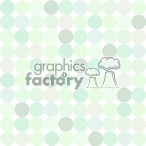 This clipart image features a seamless pattern of light pastel-colored circles arranged in a grid-like formation. The circles vary slightly in shades of light blue, green, and gray, creating a soft and subtle texture.