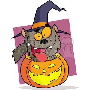 Halloween A Crazed Werewolf 