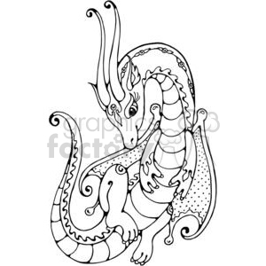 Female Dragon Clipart Royalty Free Clipart 380177