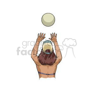 Person Playing Volleyball Game