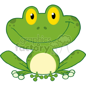 Cartoon Frog - Cute and Friendly Amphibian