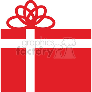 Red Christmas Gift Box