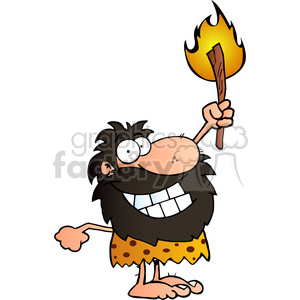 Royalty-Free cartoon-caveman 384179 vector clip art image - EPS, SVG