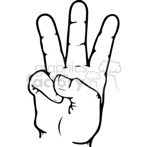 Asl Sign Language 6 Clipart Illustration Worksheet Royalty Free Gif Jpg Png Eps Svg Ai Pdf Clipart 392293 Graphics Factory