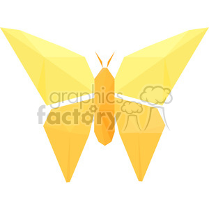 Butterfly polygon animal art