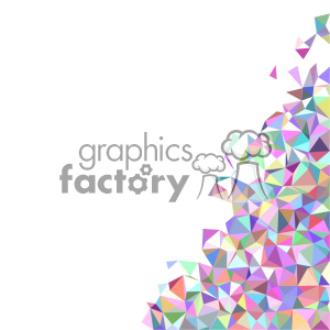 Colorful Polygonal Geometric Design