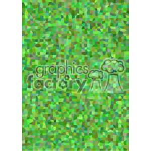 Abstract Green Mosaic Pattern