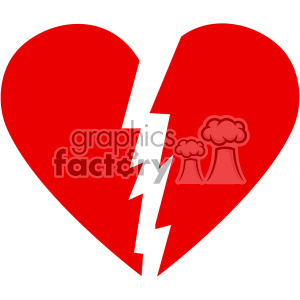 broken heart svg cut files vector valentines die cuts clip art