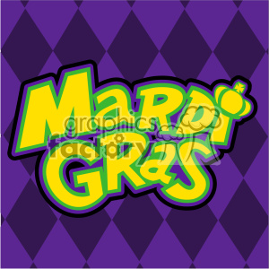 mardi gras with background vector art