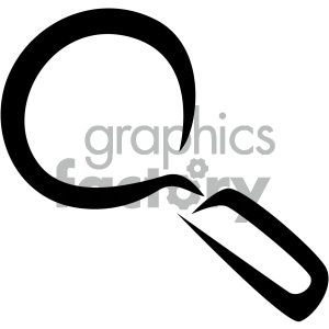 search vector flat icon
