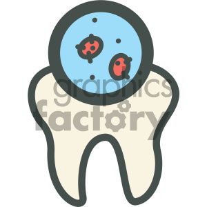dirty teeth dental vector flat icon designs