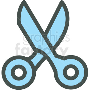 scissors vector icon clip art