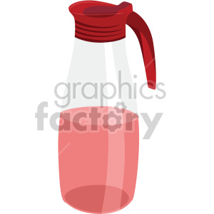 beverage container flat icons
