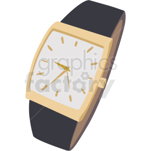 Elegant Golden Wristwatch