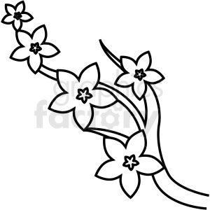 Free Free 155 Flower Svg Draw SVG PNG EPS DXF File