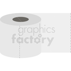 toilet paper vector graphic