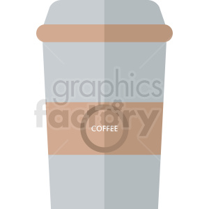 coffee travel cup clipart