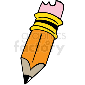 cartoon pencil vector