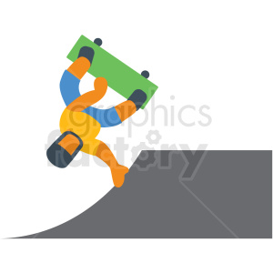 skateboarder vector icon